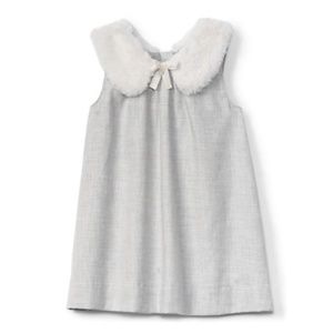 •NWT• Fur Collar Dress